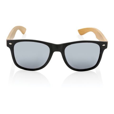 Sonnenbrille aus FSC®-Bambus und RCS recyceltem Kunststoff schwarz | ohne Werbeanbringung | Nicht verfügbar | Nicht verfügbar