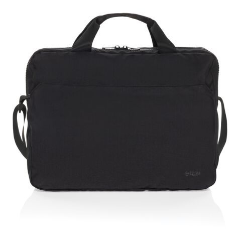 Swiss Peak Aware™ RPET Essential 15.6&quot; Laptop Tasche schwarz | ohne Werbeanbringung | Nicht verfügbar | Nicht verfügbar | Nicht verfügbar