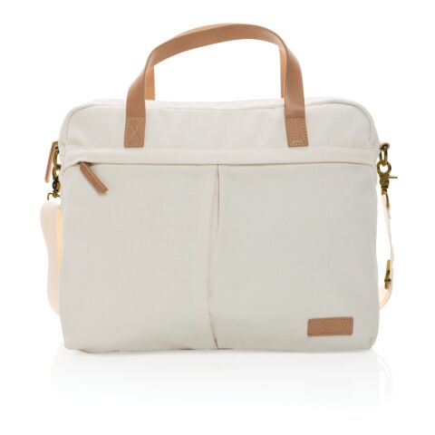 Impact AWARE™ 16 oz. rCanvas Laptop-Tasche weiß | ohne Werbeanbringung | Nicht verfügbar | Nicht verfügbar | Nicht verfügbar