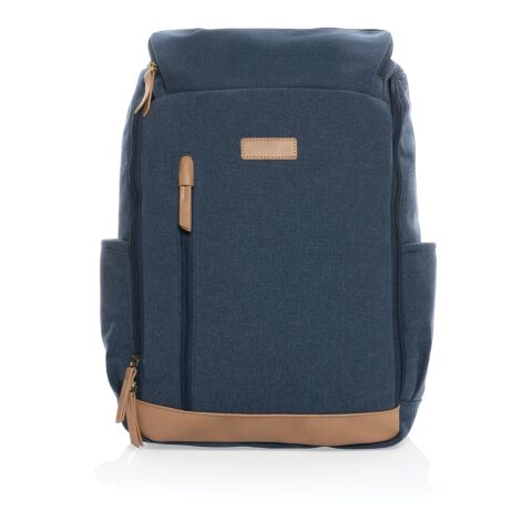 Impact AWARE™ 16 oz. rCanvas 15&quot; Laptop-Rucksack blau | ohne Werbeanbringung | Nicht verfügbar | Nicht verfügbar | Nicht verfügbar