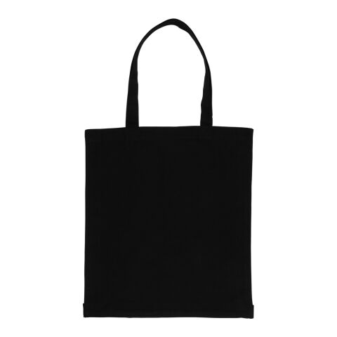 Impact AWARE™ recycelte Baumwolltasche 145gr mit Boden schwarz | ohne Werbeanbringung | Nicht verfügbar | Nicht verfügbar | Nicht verfügbar