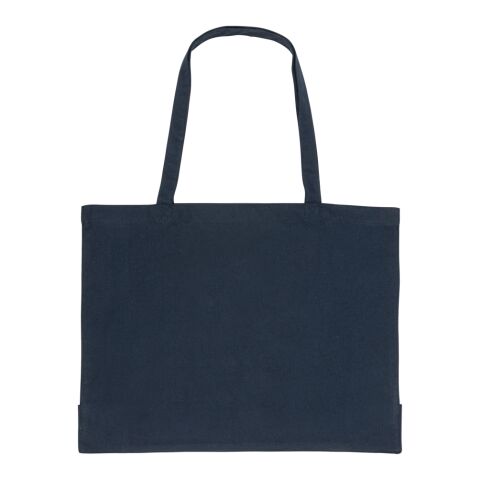 Impact AWARE™ recycelte Baumwoll-Shopper 145gr marineblau | ohne Werbeanbringung | Nicht verfügbar | Nicht verfügbar | Nicht verfügbar