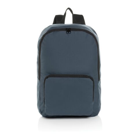 Dillon AWARE™ RPET faltbarer klassischer Rucksack navy blau | ohne Werbeanbringung | Nicht verfügbar | Nicht verfügbar | Nicht verfügbar