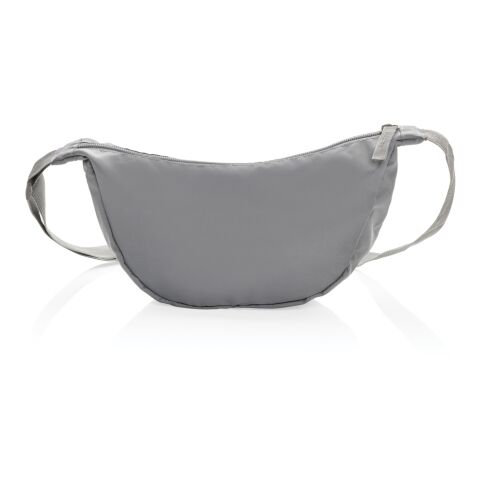 Crescent AWARE™ RPET Half-Moon Sling Tasche Silbergrau | ohne Werbeanbringung | Nicht verfügbar | Nicht verfügbar | Nicht verfügbar