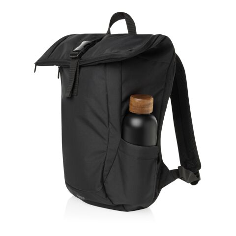 Swiss Peak Aware™ RPET Leonard 15,6&quot;-Laptop-Rucksack schwarz | ohne Werbeanbringung | Nicht verfügbar | Nicht verfügbar | Nicht verfügbar