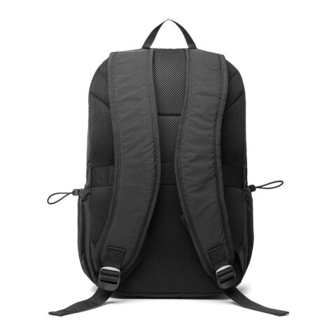 KENTO URBAN 15,6" Rucksack aus RCS recyceltem Nylon schwarz | ohne Werbeanbringung | Nicht verfügbar | Nicht verfügbar