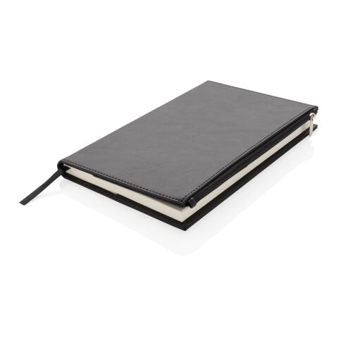 Swiss Peak A5 Notizbuch mit Zipper-Tasche schwarz | ohne Werbeanbringung | Nicht verfügbar | Nicht verfügbar