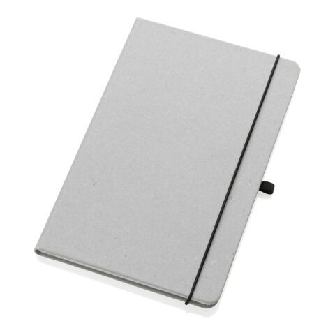 A5 Hardcover Notizbuch aus PU Hellgrau | ohne Werbeanbringung | Nicht verfügbar | Nicht verfügbar