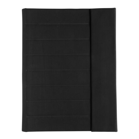 Impact Aware™ A4 Portfolio mit Magnetverschluss schwarz | ohne Werbeanbringung | Nicht verfügbar | Nicht verfügbar