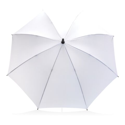 23&quot; Impact AWARE™ RPET 190T Stormproof-Schirm weiß | ohne Werbeanbringung | Nicht verfügbar | Nicht verfügbar