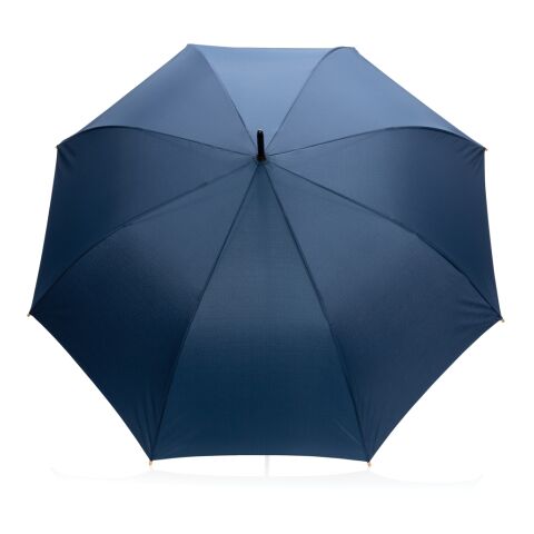 27&quot; Impact AWARE™ RPET 190T Auto-Open Bambus-Schirm marineblau | ohne Werbeanbringung | Nicht verfügbar | Nicht verfügbar