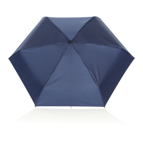 19,5“manueller Super-Mini-Schirm aus Aware™ rPET 190T Pongee navy blau | ohne Werbeanbringung | Nicht verfügbar | Nicht verfügbar