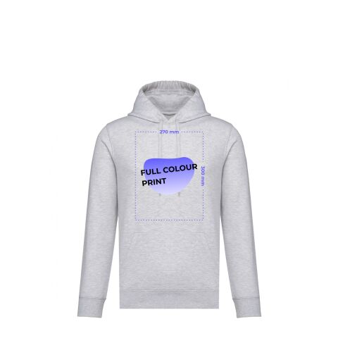 ELF Recycled Vegan Unisex Hoodie hellgrau | XS | Digitaldruck