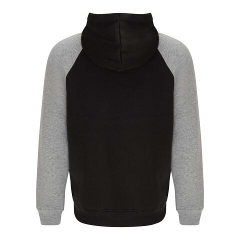 Badet zweifarbiger Kapuzenpullover Unisex Standard | schwarz-heather grau | roly-L | ohne Werbeanbringung | Nicht verfügbar | Nicht verfügbar | Nicht verfügbar