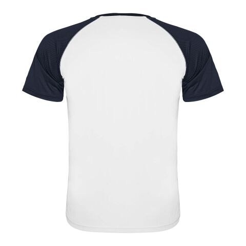 Indianapolis T-Shirt Unisex aus recyceltem Material Standard | weiss-Navy Blue | roly-3XL | ohne Werbeanbringung | Nicht verfügbar | Nicht verfügbar | Nicht verfügbar