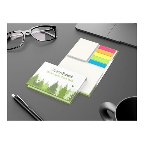 Haftnotiz-Set Brüssel RECYCLING 50/50 Haftzettel Umschlag recycelt 105 × 78 mm | Nicht verfügbar | Nicht verfügbar | Nicht verfügbar | Nicht verfügbar | Nicht verfügbar | ohne Werbeanbringung | unbedruckt/Naturpap.-Hardcover