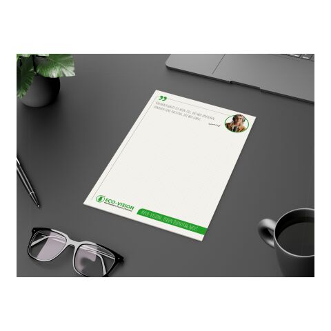 Schreibblock RECYCLING Seiten individuell gestaltbar 4C-Quality | 25.0 | DIN A5 / ohne
