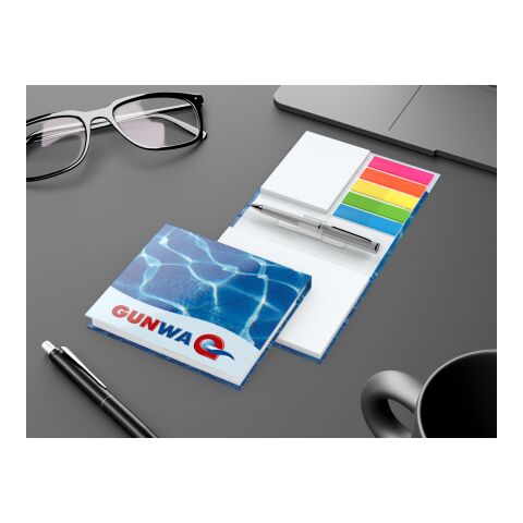 Haftnotiz-Set Amsterdam A 50/50 Haftzettel Mini-Metall-Kugelschreiber 105 × 90 mm | Nicht verfügbar | Nicht verfügbar | ohne Werbeanbringung | weiß