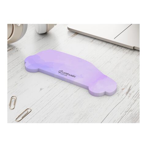 Haftnotizblock Form 125 × 72 mm formgestanzt 119 × 51 mm | ohne Werbeanbringung | 50.0 | Auto
