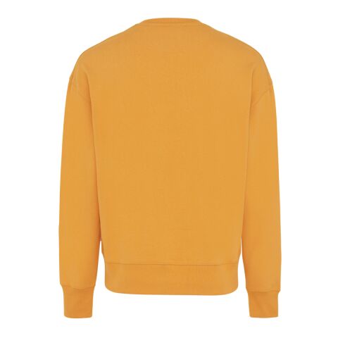 Iqoniq Kruger Relax-Rundhals-Sweater aus recycelt. Baumwolle Sonnenuhr Orange | S | ohne Werbeanbringung | Nicht verfügbar | Nicht verfügbar | Nicht verfügbar