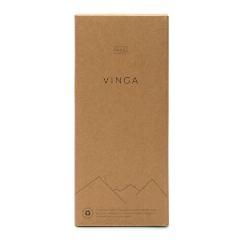 VINGA Parks Flasche aus RCS rec. Stainless-Steel, 400ml marineblau | ohne Werbeanbringung | Nicht verfügbar | Nicht verfügbar