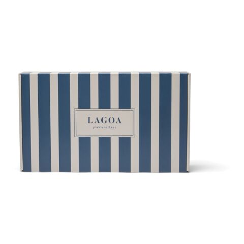 VINGA Lagoa Pickleball-Set marineblau-weiß | ohne Werbeanbringung | Nicht verfügbar | Nicht verfügbar