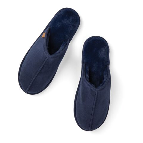 VINGA Waltor Hausschuhe marineblau | S/M | ohne Werbeanbringung