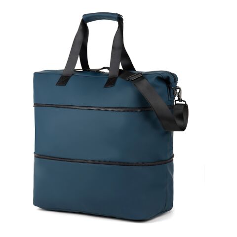 VINGA Baltimore RCS – erweiterbare Wochenendtasche marineblau