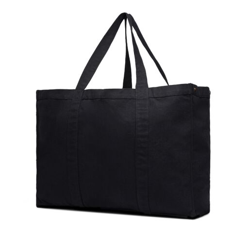 VINGA Hilo AWARE™ Maxi-Tasche aus recyceltem Canvas schwarz | ohne Werbeanbringung | Nicht verfügbar | Nicht verfügbar | Nicht verfügbar