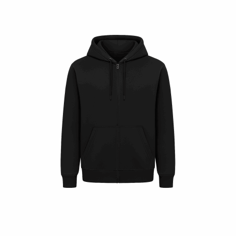 Zip Hoodie Basic Tone Schwarz | L | ohne Werbeanbringung | ohne Werbeanbringung | ohne Werbeanbringung | Schwarz | Schwarz | Schwarz