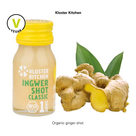 BIO Ingwer Shot weiß | ohne Werbeanbringung