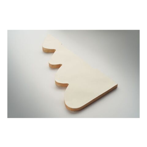 Weihnachtsbaum Papier beige