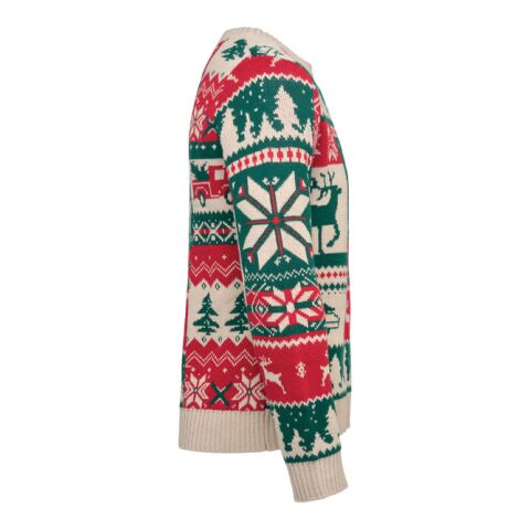Weihnachtspullover S-M beige