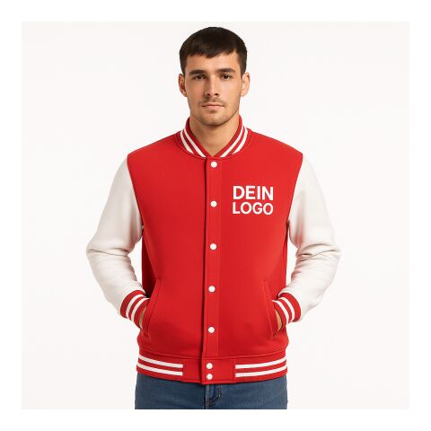 College Jacket in Sonderfarbe PMS Wunschfarbe | M | ohne Werbeanbringung | ohne Werbeanbringung | ohne Werbeanbringung | Wie Hauptfarbe