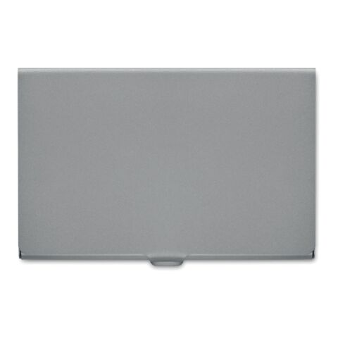 Visitenkartenetui aus Metall mattsilber | ohne Werbeanbringung | Nicht verfügbar | Nicht verfügbar | Nicht verfügbar