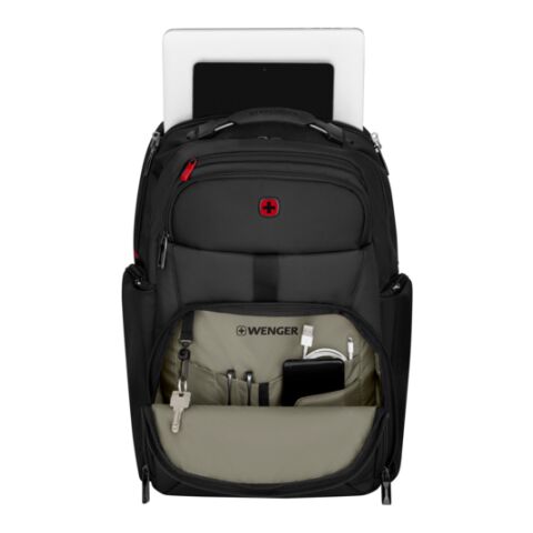 Wenger Meteor 17" Laptop-Rucksack mit Tablet-Fach schwarz | ohne Werbeanbringung