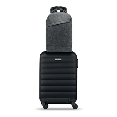 13&quot; Laptop Rucksack RPET-Filz dunkelgrau | ohne Werbeanbringung | Nicht verfügbar | Nicht verfügbar | Nicht verfügbar