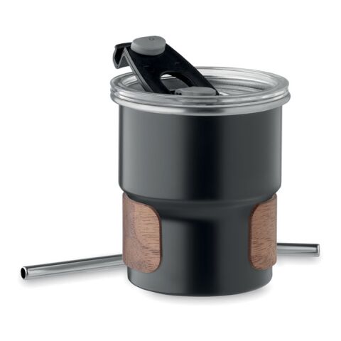 Einwandiger Becher 260 ml schwarz | ohne Werbeanbringung | Nicht verfügbar | Nicht verfügbar