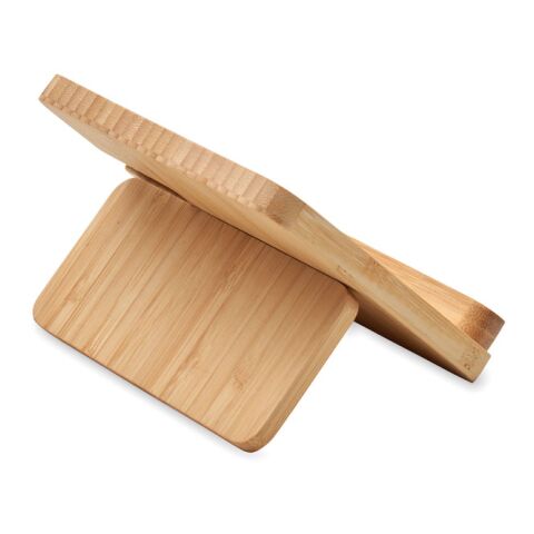 3in1 faltbare Ladestation 15W holzfarben | ohne Werbeanbringung | Nicht verfügbar | Nicht verfügbar