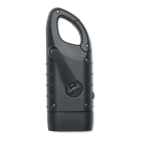 Solar-Dynamo-Taschenlampe schwarz | ohne Werbeanbringung | Nicht verfügbar | Nicht verfügbar