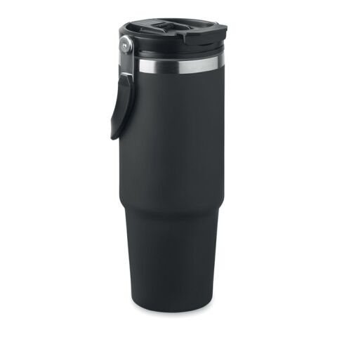 Doppelwandiger Becher 850 ml schwarz | ohne Werbeanbringung | Nicht verfügbar | Nicht verfügbar | Nicht verfügbar