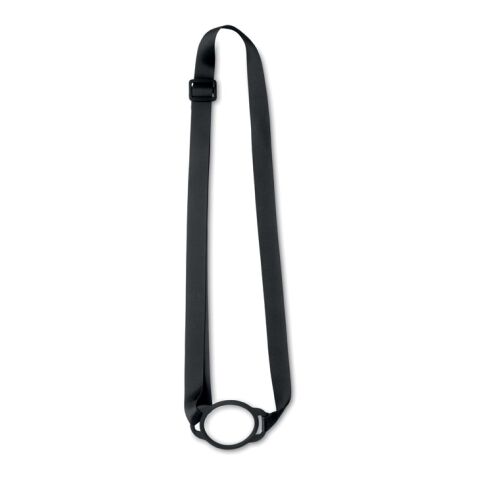 Lanyard mit Getränkehalter schwarz | ohne Werbeanbringung | Nicht verfügbar | Nicht verfügbar | Nicht verfügbar