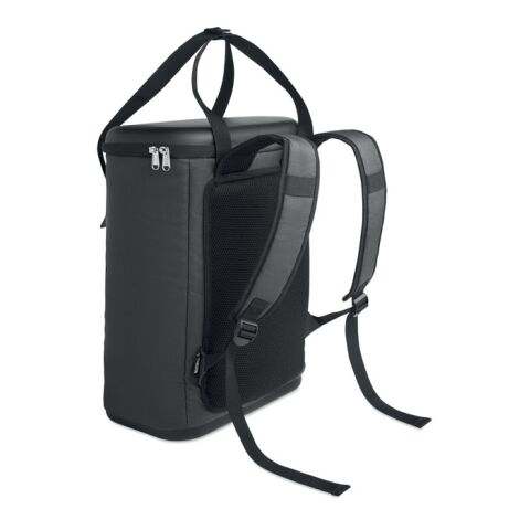 Kühlrucksack 600D RPET dunkelgrau | ohne Werbeanbringung | Nicht verfügbar | Nicht verfügbar | Nicht verfügbar