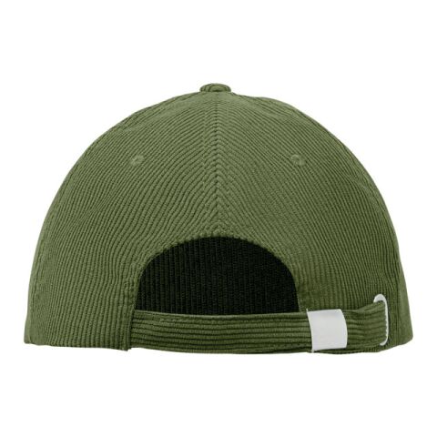 Baseball Kappe 5 Panels Cord Armeegrün | ohne Werbeanbringung | Nicht verfügbar | Nicht verfügbar | Nicht verfügbar