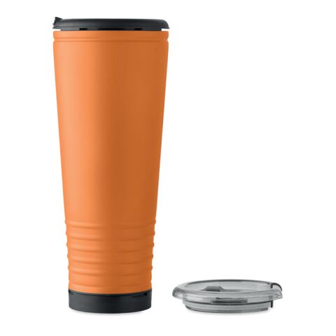 Doppelwandiger Becher 700ml orange | ohne Werbeanbringung | Nicht verfügbar | Nicht verfügbar | Nicht verfügbar