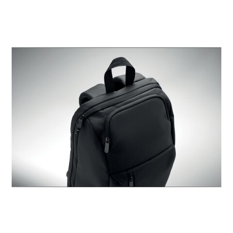 15" RPET Laptop-Rucksack 15L schwarz