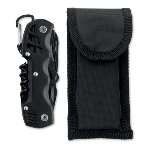 13in1-Multitool-Messer schwarz