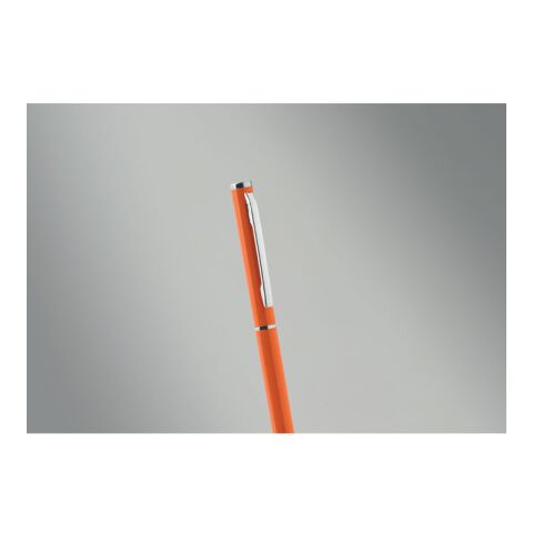 Drehkugelschreiber recy. Alu orange