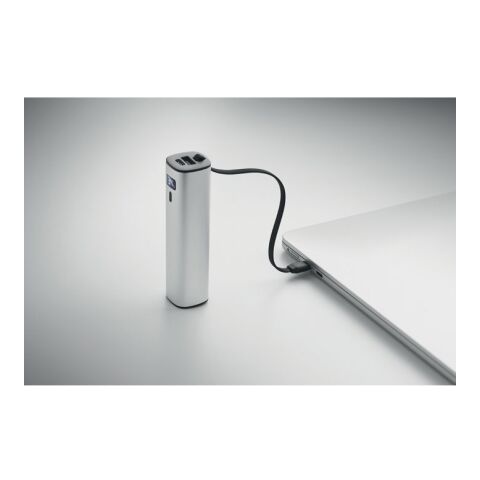 Powerbank 5000mAh PD 20W transparent grau