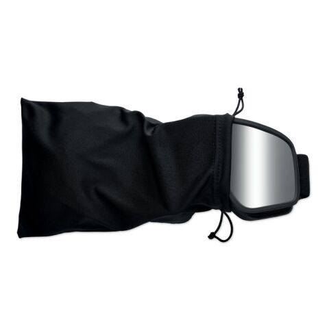 Skibrille UV400 transparent grau